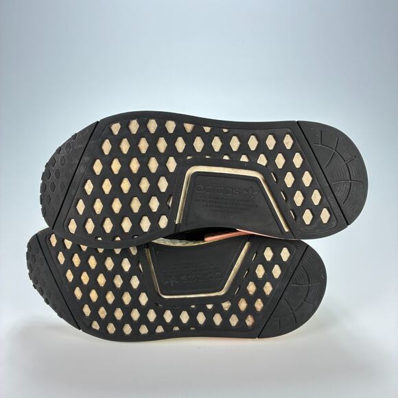 Adidas NMD R1 Black Animal Print Retro Slip On Running Shoes FZ1017 Women's Sz 6 - Picture 8 of 10